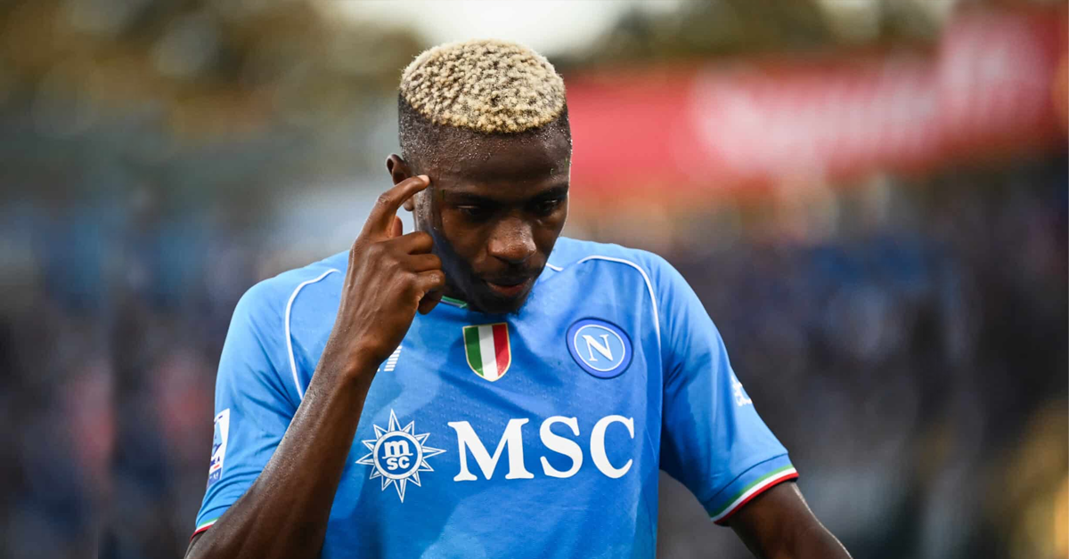 Osimhen threatens to sue Napoli over TikTok video