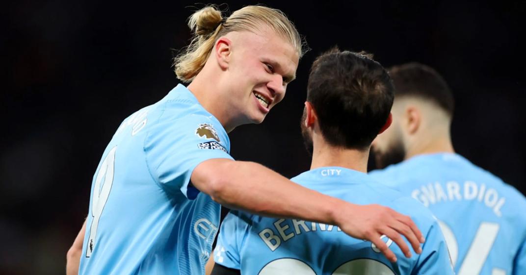 Man Utd 0-3 Man City thanks to Erling Haaland and Phil Foden