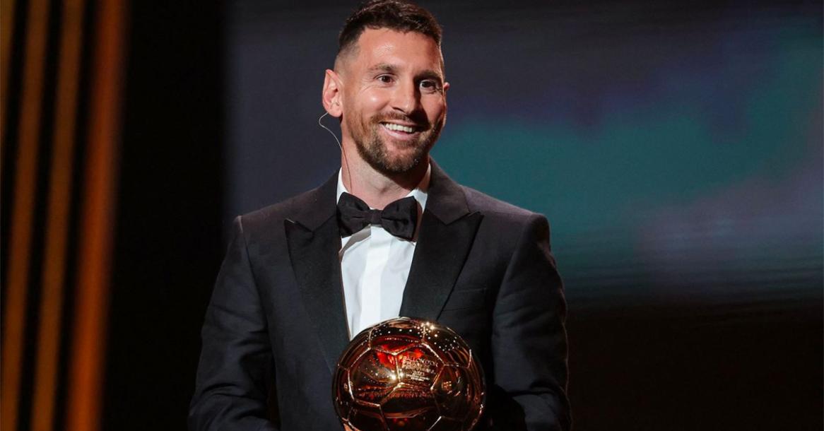 Lionel Messi has claimed a record-extending eighth Ballon d’Or