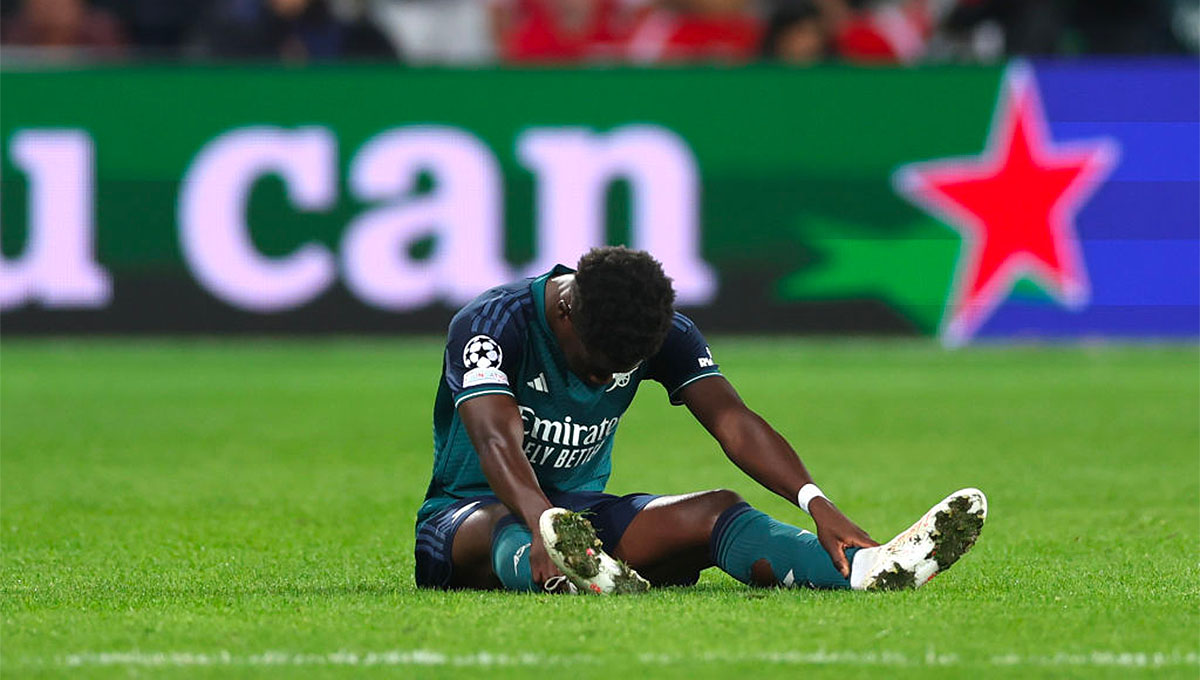 Mikel Arteta concerns about the injury of Bukayo Saka