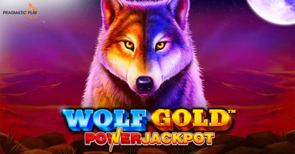 wolf gold banner