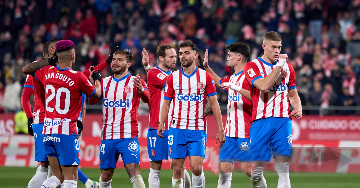 Girona grabs back top spot in La Liga