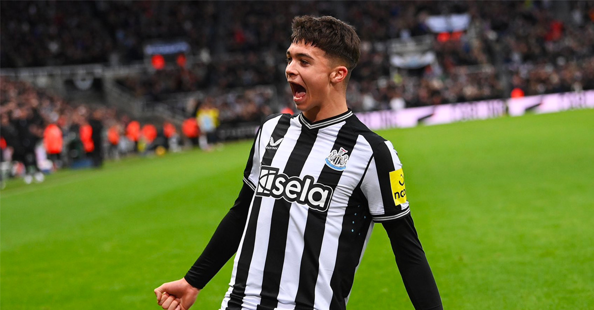 Lewis Miley’s loving life at Newcastle