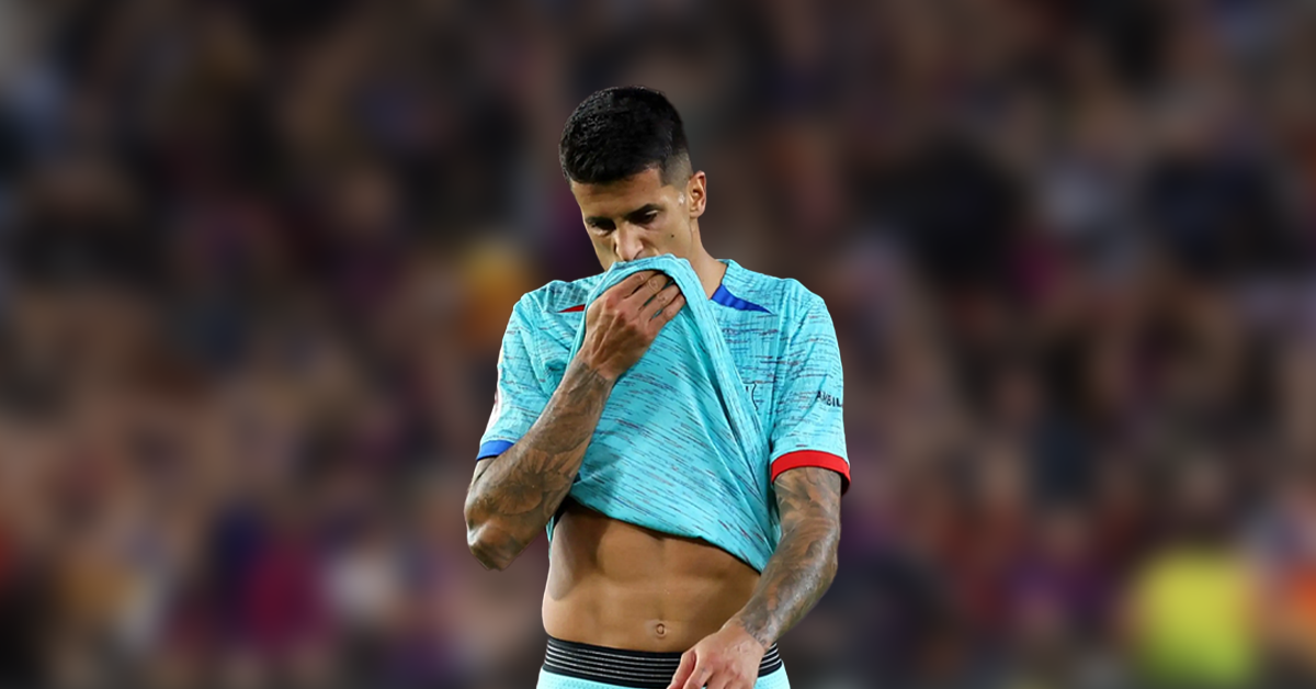 Joao Cancelo limps out of Barcelona’s clash with Las Palmas