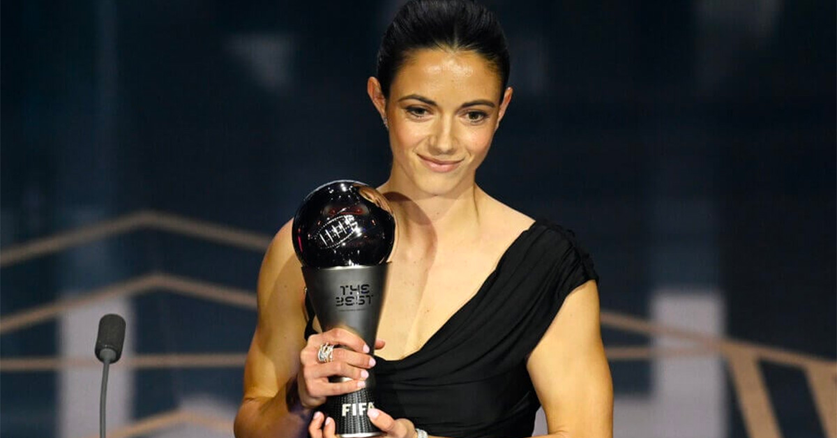 Aitana Bonmati is named FIFA’s Best Women’s player