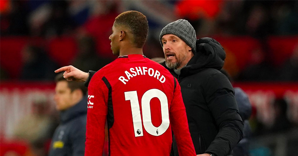 Marcus Rashford disciplined by manager Erik ten Hag