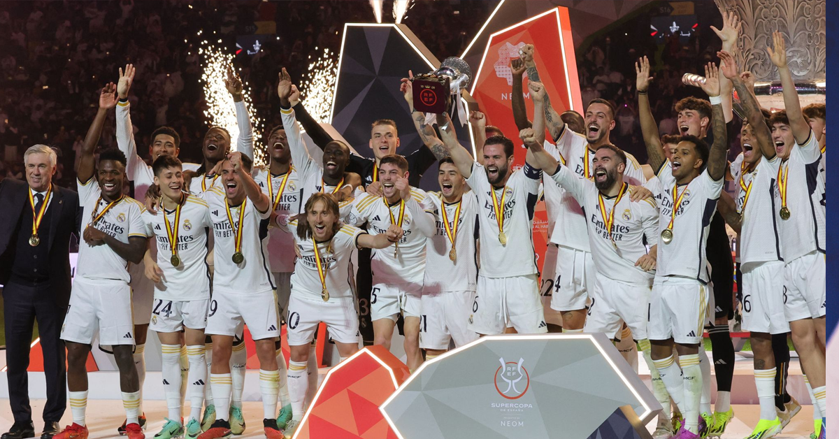 Real Madrid beat Barcelona to win Spanish Super Cup