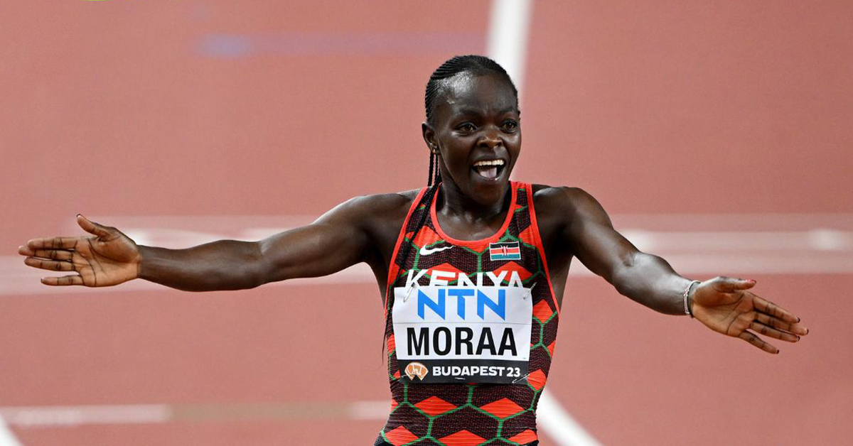 Mary Moraa leads Kenyan Athletes in All Africa Games protests